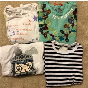 Lots of long sleeve t shirt size xs-s